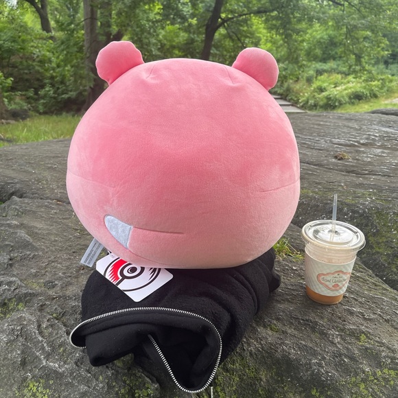 New Squishy Round Slowpoke Large Microbread Plush - Picture 11 of 15